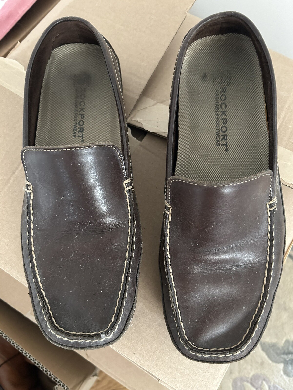 rockport driving moccasins