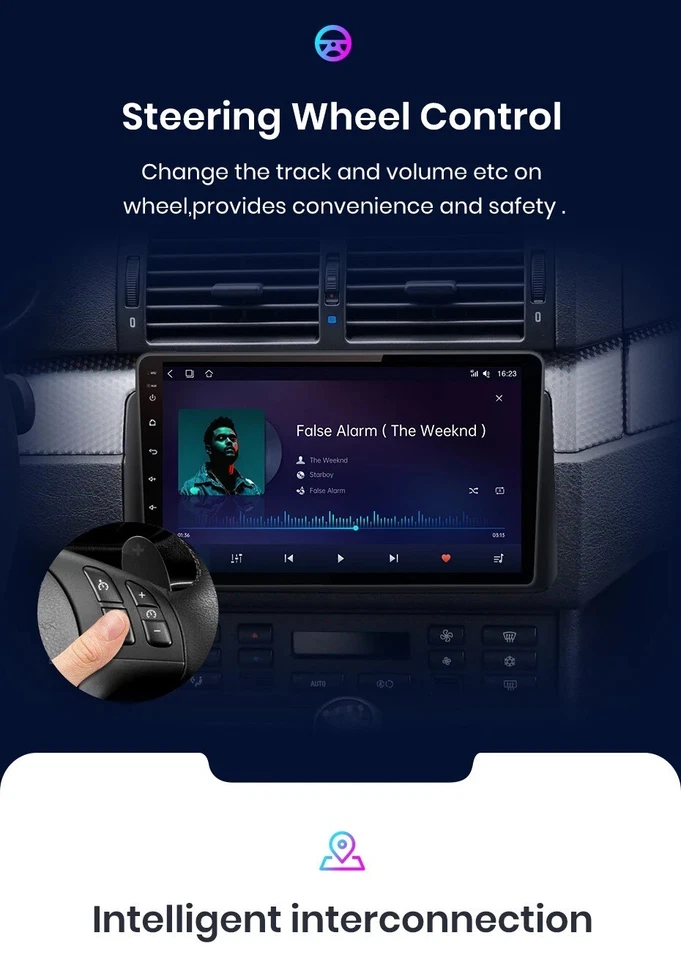 Autoradioandroid Para BMW E46 M3 318/320/ 325/330/335 8G+256GB - Imagen 4 de 4