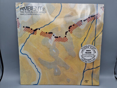 Harold Budd Brian Eno Ambient 2 The Plateaux Of Mirror 1980 Limited Edition Mint