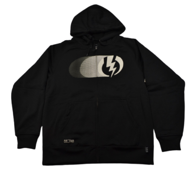 black volt hoodie