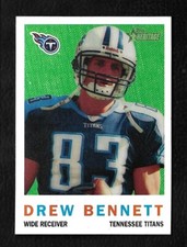 2005 Topps Heritage Football Short Print SP #309 Drew Bennett Tennessee Titans