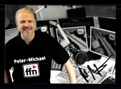 Peter Michael Zernechel  Radio FFN Autogrammkarte Original Signiert + F 16504
