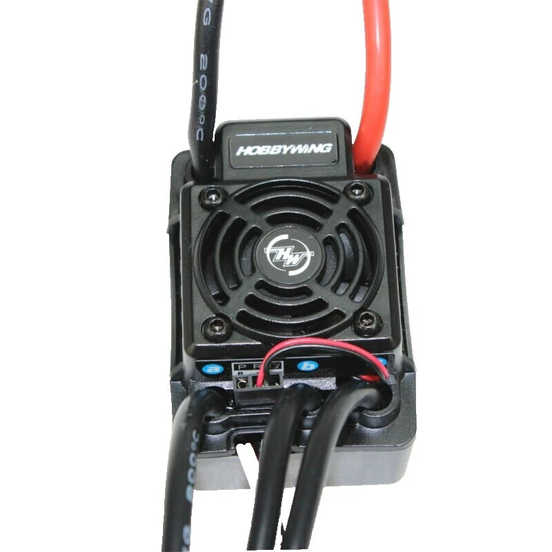 Modelo RC Hobby Hobbywing negro auto partes del cuerpo e interior para 1:20