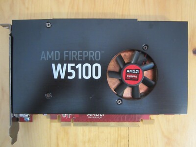 Dell W2C47 AMD FirePro W5100 4GB GDDR5 PCIe Video Card 4 x DisplayPort