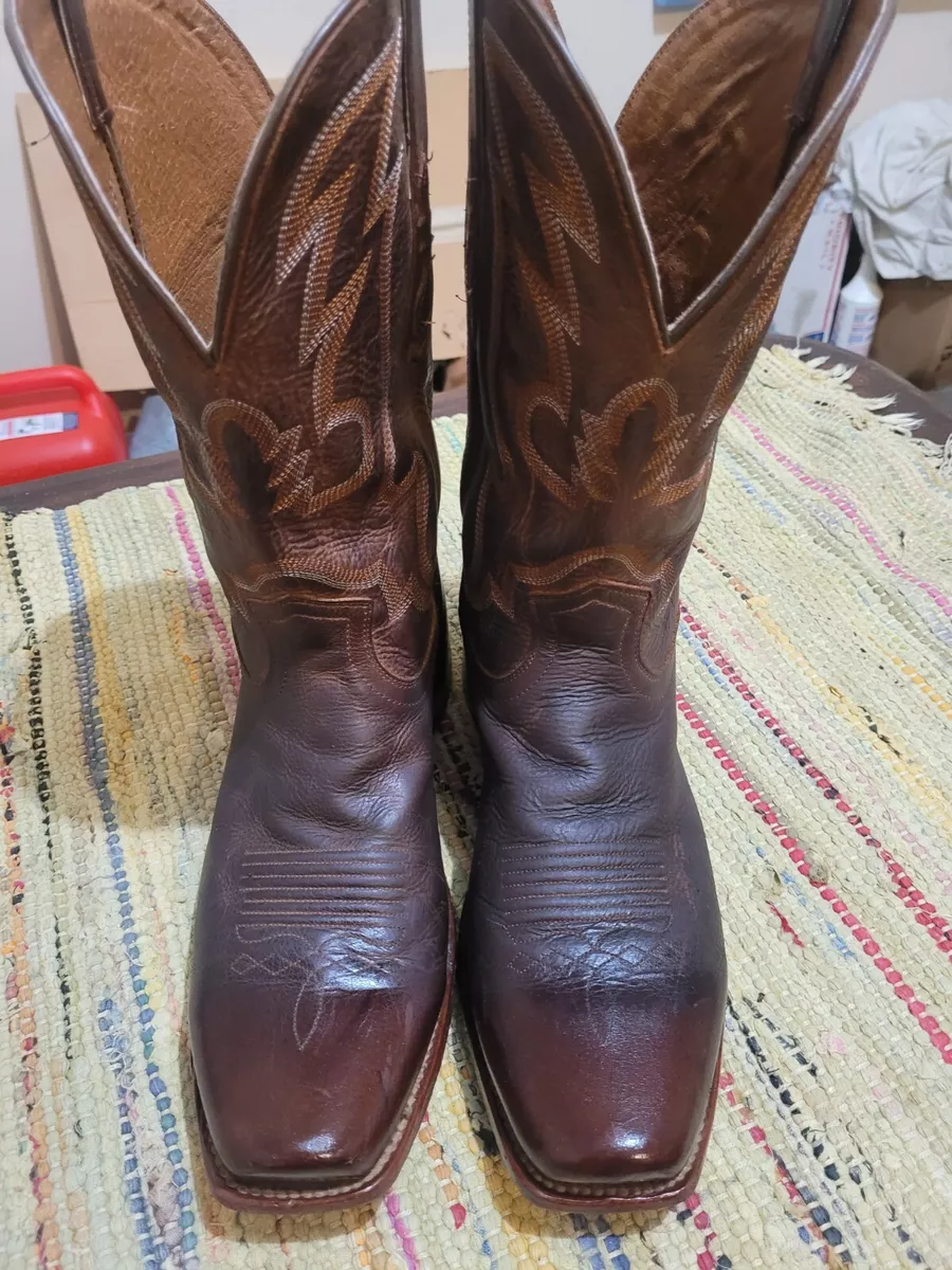 Mens narrow cowboy clearance boots