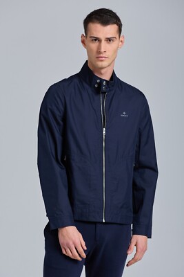 GANT Men s Navy Blue Shield Jacket Size S   Casual Lightweight Outerwear
