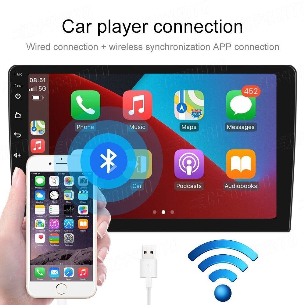 Apple - Kmmm28_JP For 2007-2013 Toyota Fj Cruiser Apple Carplay Android Auto