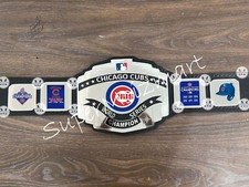Chicago Cubs World series championship belt 2mm brass