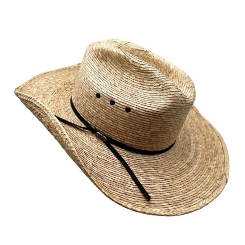 Justin Unisex Morgan Straw Cowboy Hat at Tractor Supply Co.