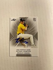 Virginia Cavaliers BRADLEY HODGES Signed Perfect Game Card