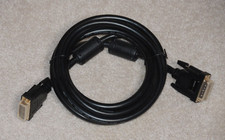 DVI to DVI Monitor Adapter Cable - 10ft Amazon Basics DVI male to DVI male