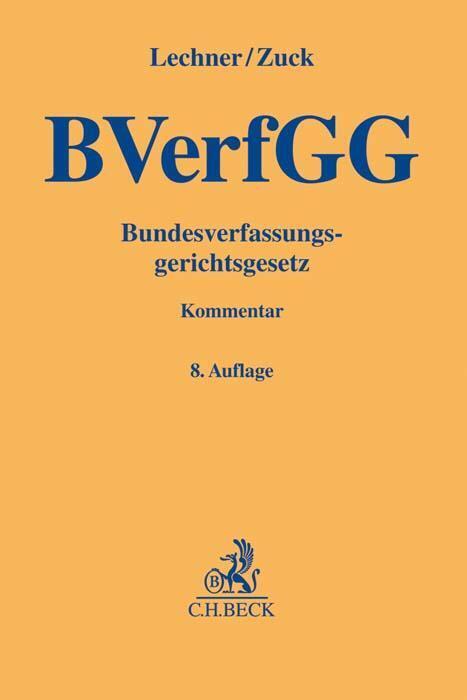 Thumbnail - Bundesverfassungsgerichtsgesetz | Lechner, Hans | Zuck, Rüdiger