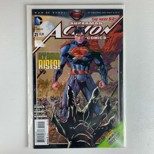 Action Comics Superman #21 Volume 2 DC Comics 2011 Direct New 52 - Picture 1 of 1