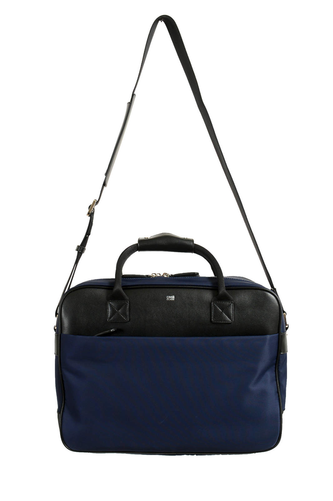 Мужская сумка-портфель Cavalli Class Mens Hunter темно-синего цвета 21890₽