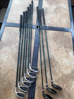 Warrior Custom Golf DCP Grooves Irons / RH /custom fit flex graphite +Three 