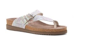 mephisto silver sandals