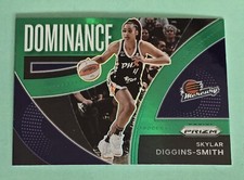 2022 Panini Prizm WNBA SKYLAR DIGGINS-SMITH #4 Dominance Green Prizm Phoenix 