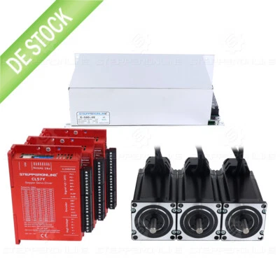 STEPPERONLINE Kit motore passo-passo 1/3/4 asse Nema 23 3Nm ciclo chiuso motore passo-passo e alimentatore