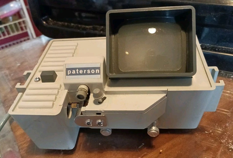 PATERSON 8mm Cine Editor in Original Box MADE IN ENGLAND FOR R. F