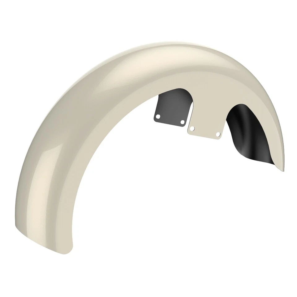 Guardabarros delantero Morocco Gold Pearl 21" Reveal Wrapper Hugger para Harley Touring 09+ Foto 3 de 4