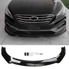 For 2015-2017 Hyundai Sonata Front Bumper Lower Lip Spoiler Splitter Body Kit