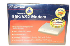 EXV9212-01 Actiontec 56K External Modem VINTAGE NEW
