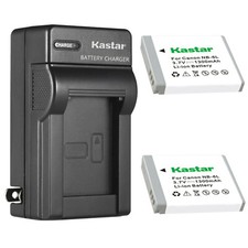 Kastar NB-6LH Battery  Charger for Canon Powershot SD3500 SD4000 SX700 SX710 HS