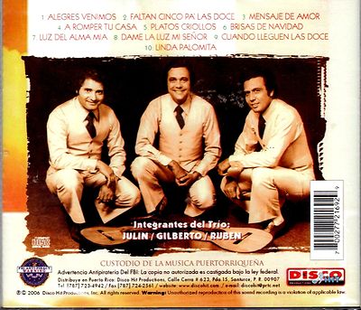 輸入CD Trio Los Caciques Caciques   /00110 TRIO LOS CACIQUES - 