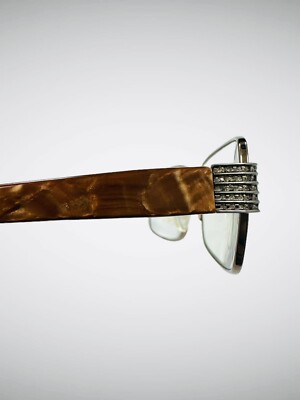 CASHMERE Eyeglasses Frame 433 Color #1 53-17-135 Silver  display picture 3