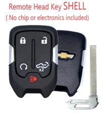 NEW Smart Remote Key SHELL  For Chevrolet Silverado 2019 - 2020  13529632 HYQ1EA