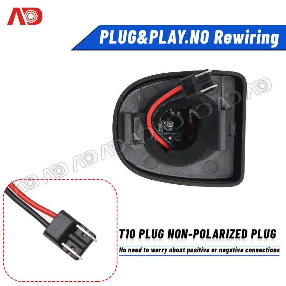 2X Para 99-06 Chevy Avalanche Escalade GMC Yukon XL LED Placa Luz Lámpara Foto 3 de 4