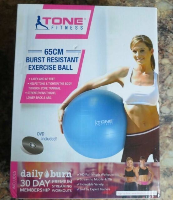 tone fitness exercise ball