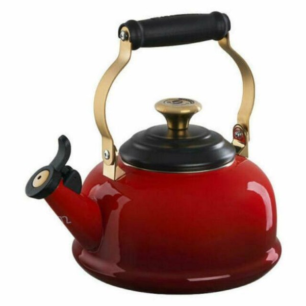 Le Creuset Harry Potter Hogwarts Express Tea Kettle Red for sale