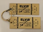 2 Elvis Presley In Concert Aug 16 1977 Portland Maine Ticket Keychain Cumberland