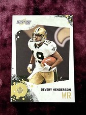 Devery Henderson 2010 Score Color Blast Match MINT Saints Jersey LSU Tigers SP💙