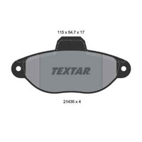 Textar Bremsbelagsatz, Scheibenbremse 2143602