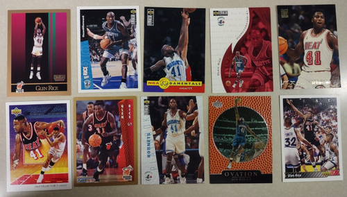 ¡Lote de 20 tarjetas de diferentes ARROZ GLEN con novato! NBA Heat ¡Imprescindible para coleccionista! - Imagen 3 de 3