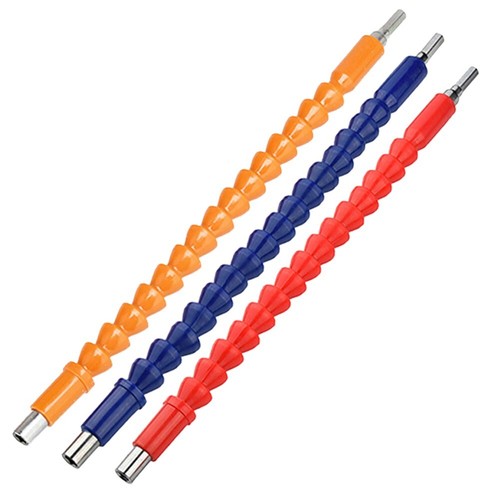 4 Stück Flexible Bohrerverlängerungen - 295mm & 300mm Für Enge Arbeitsbereiche