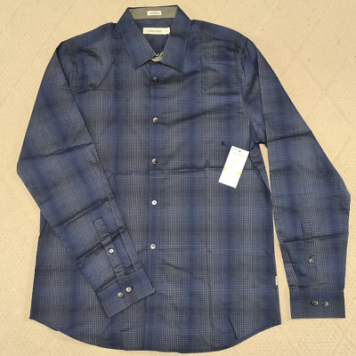 calvin klein navy blue dress shirt Calvin Klein Jeans