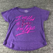 Dirty Dancing Womens Purple T-Shirt Size SMALL I've Had The Time Of My Life