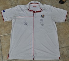 Ryder Cup 2010 Celtic Manor European Team Polo Shirt Signed By Martin Kaymer +3
