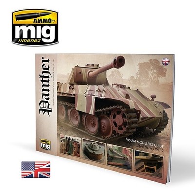 Panther Visual Modelers Guide Steel Series Vol 2 Book Ammo Mig Jimenez MIG6092