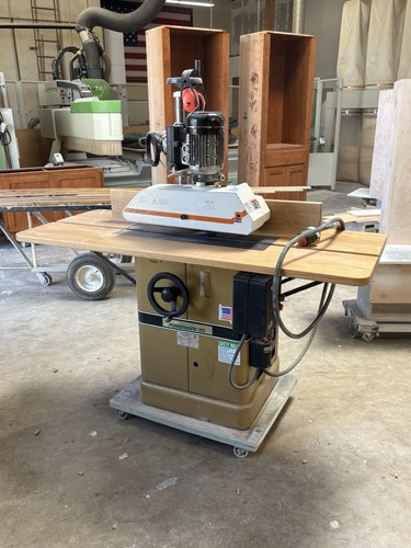 Powermatic Model 27 Shaperw/ Maggi Steff 2044 Power Feeder, MPN 27, 2008