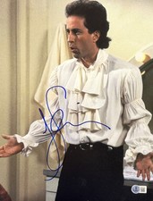 Jerry Seinfeld Signed 11x14 Photo Puffy Shirt Authentic Autograph Beckett