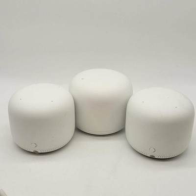 Google Nest Wifi Router and Nest Wifi Point Mesh Network System H2D/H2E + Nest W