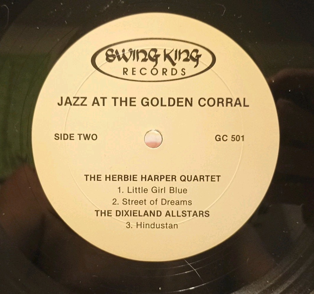 Loren Dexheimer Presents Jazz At The Golden Corral AUTOGRAPHED Vinyl LP KAVL AM