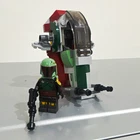 LEGO Star Wars Boba Fett Minifigure w/ Blaster SW1136 (75312) Complete