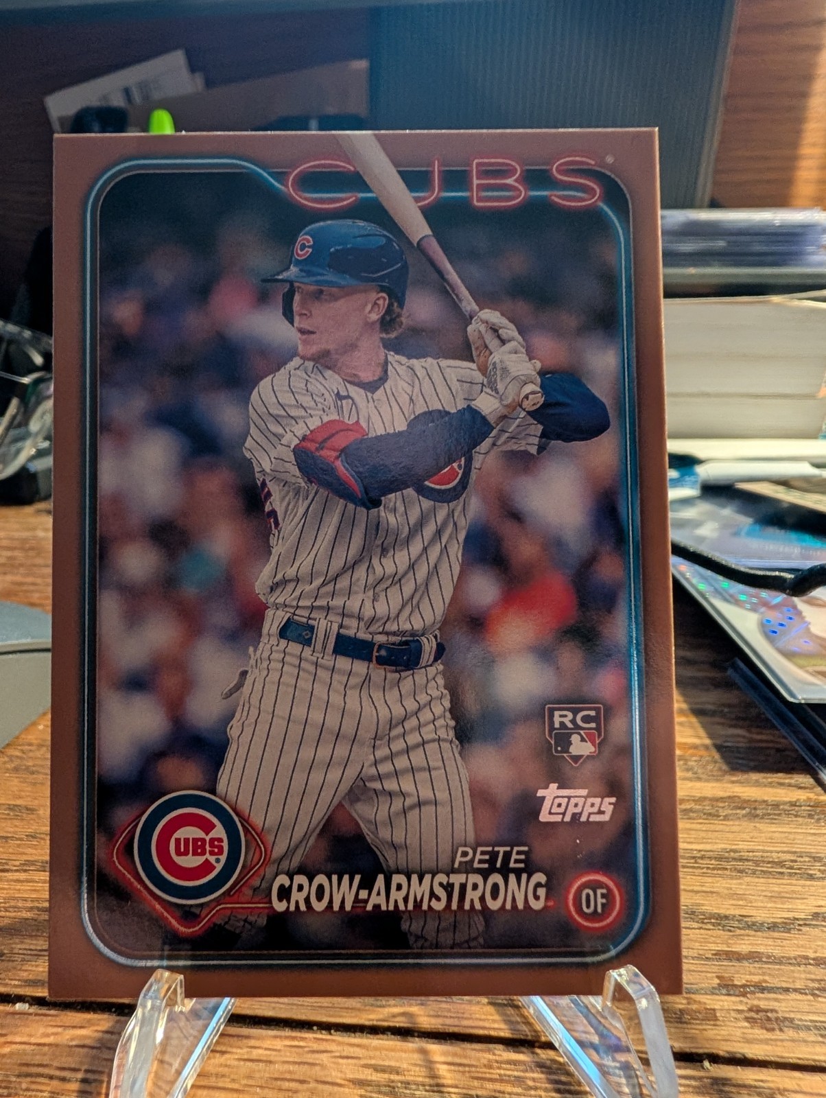 2024 Topps Series 2 - Pete Crow-Armstrong #407 Gold /2024 RC Cubs PCA