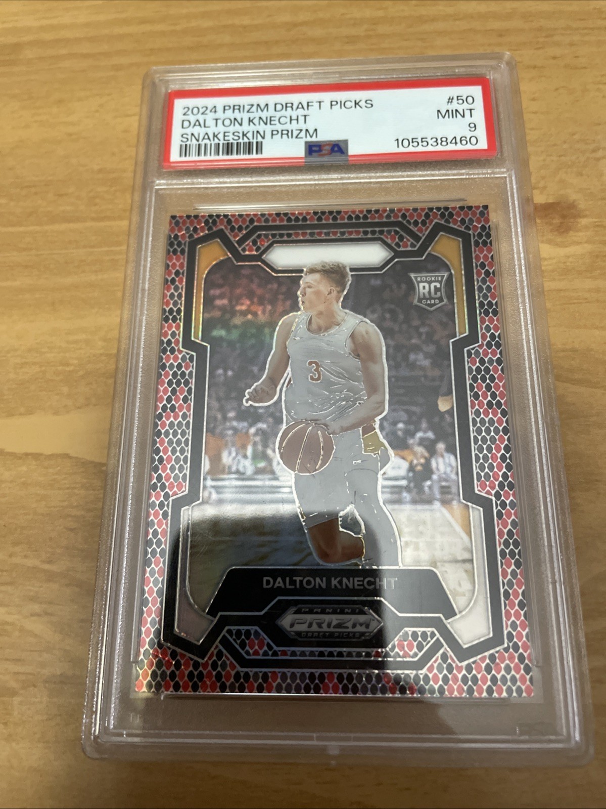 2024 Panini Prizm Draft Picks Dalton Knecht #50 Snakeskin Prizm (RC)
