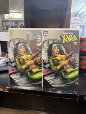 X-MEN '97 #2 UNKNOWN COMICS TYLER KIRKHAM EXCLUSIVE TRADE/ VIRGIN VARIANT SET